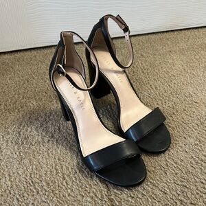 Kelly & Katie Black Women's Heels